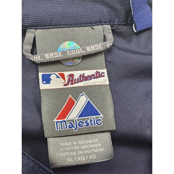 Majestic Minnesota Twins Pullover Windbreaker XL CoolBase Warmup Dugout Baseball - Picture 12 of 12